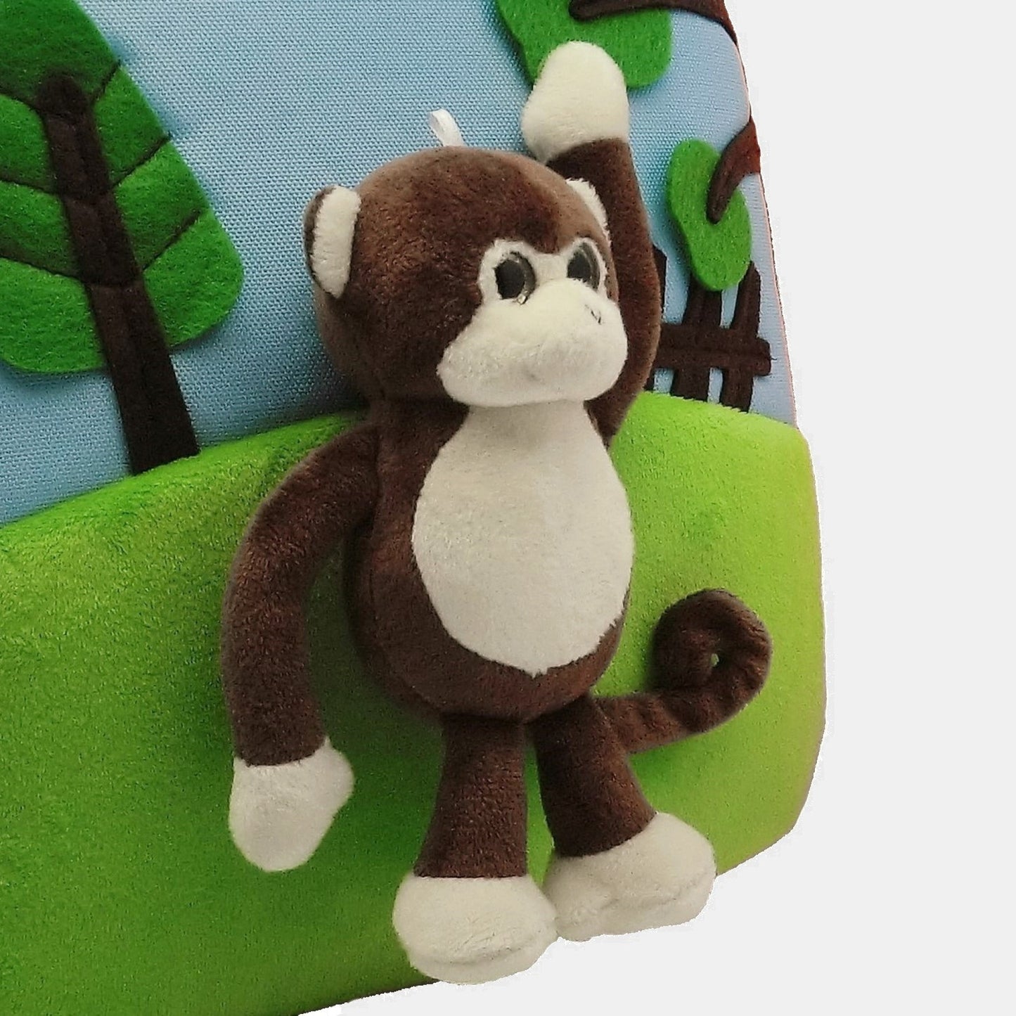 3D Monkey in the Park Backpack 3D