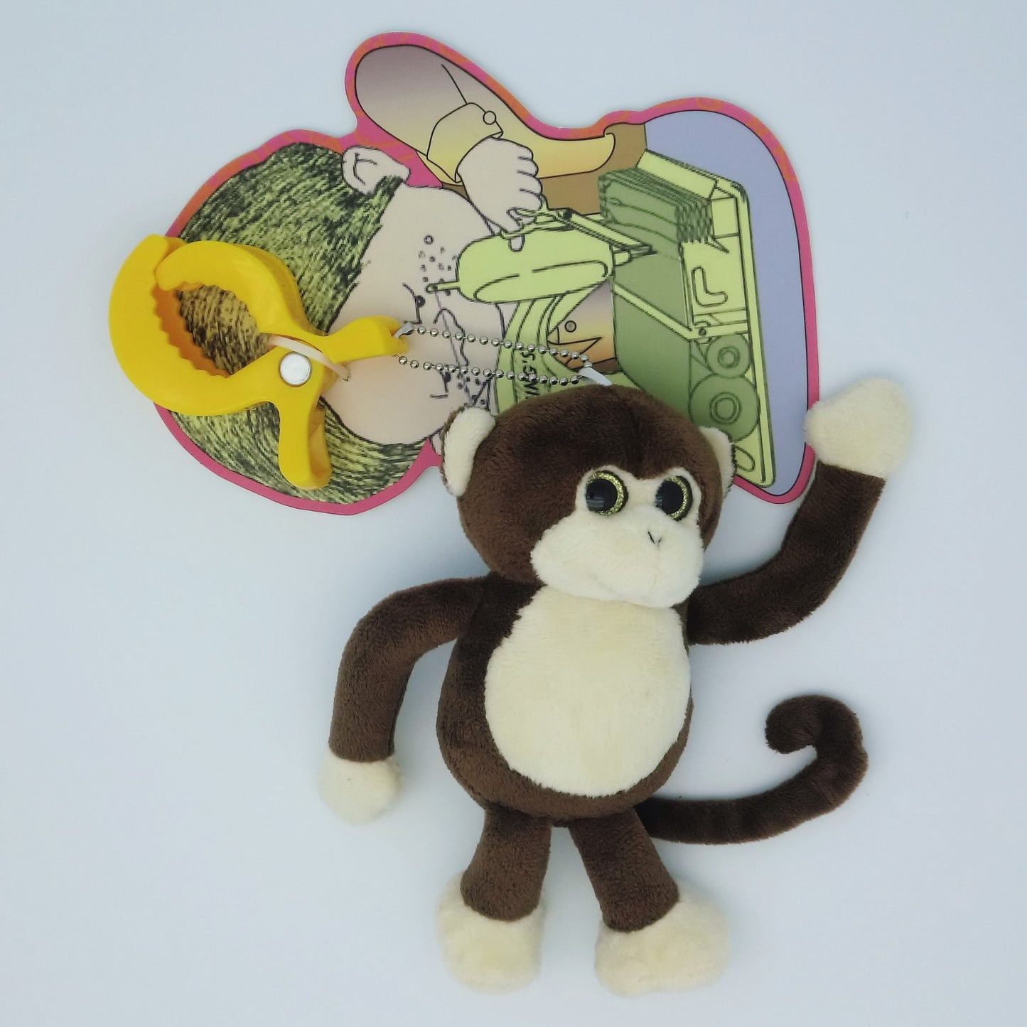 Monkey Baby Crib Hanging Toy