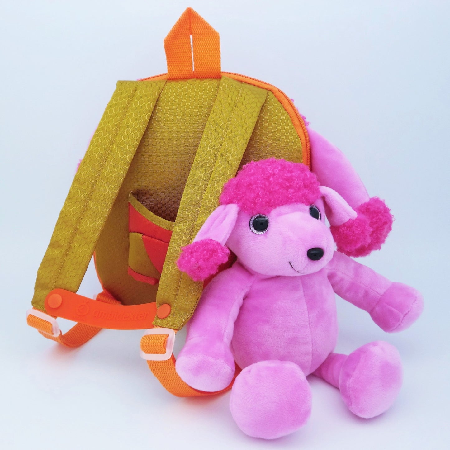3 in 1 Dual Face Poodle Backpack 3 in 1