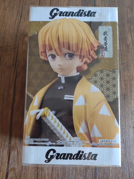 GRANDISTA Kimetsu no Yaiba 鬼滅之刃 Demon Slayer Zenitsu Agatsuma Figure 我妻善逸