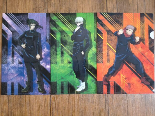 Jujutsu Kaisen A4 Folder 3pcs (呪術廻戦)