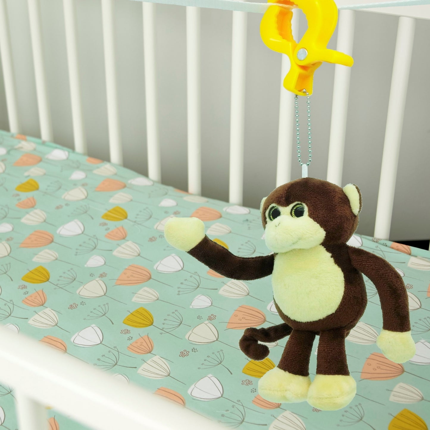 Monkey Baby Crib Hanging Toy