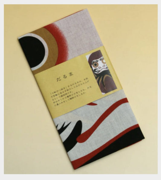 Daruma Printed Japanese Towel
